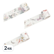 Maket Gamseong 設計款紙膠帶3件組, D, 2套