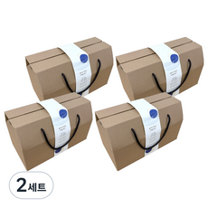 Inp 多用途繩柄盒 3號(26 x 14 x 10 cm) 4入 + 滿載誠意腰封 4入組, 2套, 混合顏色