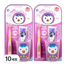 Chika Chika 幼兒牙刷套組 Patty with Pororo, 10組