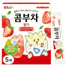 담터 포켓몬 콤부차 딸기, 5g, 30개입, 5개