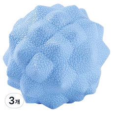 쏙쏙채움 시원한 심플 마사지볼 6.5cm, 3개, B타입 블루