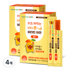 Nutri D-DAY 孩童維生素鋅果凍條, 4盒, 225g