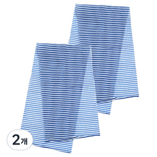 Bubble TOK 涼爽沐浴巾, 2個, 藍色, 2入