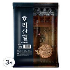 오리지널그레인 튀르키예산 호라산밀, 1kg, 3개