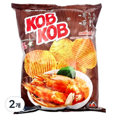 유즈풀 콥콥 포테이토 칩 똠얌꿍향, 2개, 48g