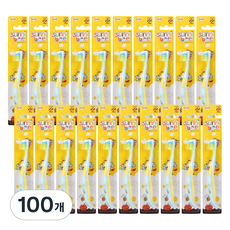 G&M Sunny B Boy's Step 1 嬰兒牙刷, 混色, 1支, 100支