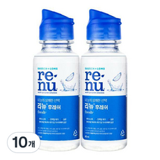 리뉴 후레쉬 렌즈세정액, 60ml, 10개