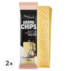Bal Snack Grand 鹽醋味洋芋片, 2個, 90g