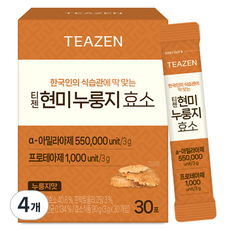 TEAZEN 茶禪 糙米鍋巴酵素 30個入, 4個, 90g