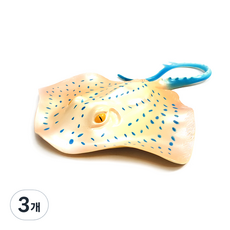 Bandi Toy 軟體動物魟魚人物, 3個