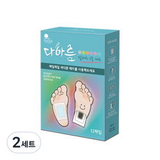 에센스네이쳐 다아름 발패치 6종 x 2p 세트, 2세트, 12개입
