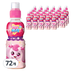 웅진 캐치 티니핑 딸기맛, 200ml, 72개