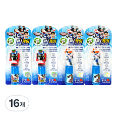 헬로카봇 립케어 랜덤발송, 16개, 2.4g, 딸기향