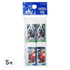 1500어벤져스지우개, 혼합색상, 5개