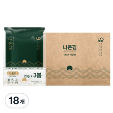 Naonkim 全張海苔 5p, 18個, 23g