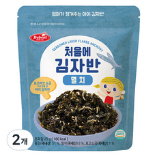 베베스트 유아용 처음에 김자반, 멸치, 25g, 2개