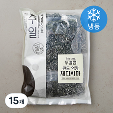 주일 완도 무결점 염장 채다시마 (냉동), 200g, 15개