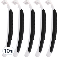 Blue Market 酒店一次性剃須刀黑色, 10個, 1入