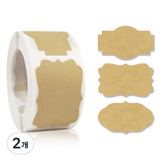 Inp KP 卷軸便條貼紙 3種造型 B-36, 2個, 250入