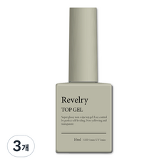 Rebly 基本核心凝膠 免擦拭上層凝膠, 10ml, 單一顏色, 3個