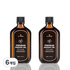 라비엘르 프리미엄 아르간 헤어오일, 100ml, 6개입