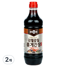 韓國 Gompyo 鮮味紅蟹醬油, 2個, 860ml