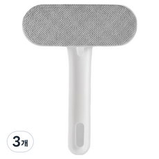 몰투데이 의류 반려동물 털 브러쉬 먼지 제거기, 화이트, 3개