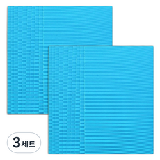 마다꾸미 컬러 골판지, 레이크블루, 60개