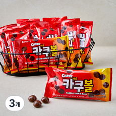 크런키 카카오 쿠키볼 12p, 58g, 36개