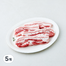 선진포크한돈 칼집 삼겹살 로스 (냉장), 5개, 500g