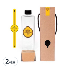 DTS500 500ml 페트병 패키지 SET, 2세트, 페트병10개+1P박스10개+실링지10개+라벨1-10개+라벨2-10개+봉인라벨10개, 옵션 4