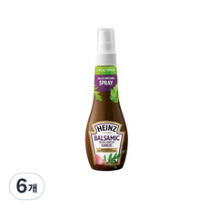 하인즈 샐러드 드레싱 스프레이 발사믹 갈릭, 200ml, 6개