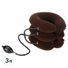 Pocket Master 伸展護頸 棕色, 3個