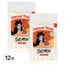 닥터펠리스 포캣트릿 동결건조간식, 연어, 25g, 12개