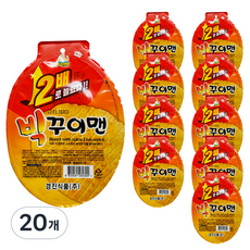 Kkuiman 香酥魚片大薄餅, 60g, 20盒