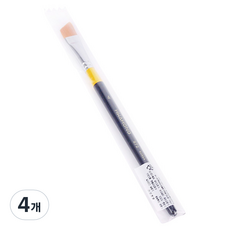 화홍 디자인 브러쉬 972 평 인조모, 4호, 4개