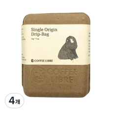 커피리브레 싱글 오리진 니카라과 드립백커피, 10g, 7개입, 4개
