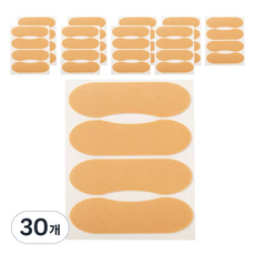 제니엘 표준형 발뒤꿈치 물집방지 쿠션패드, 1g, 30개, 4개입