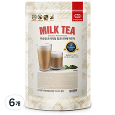 Ccaromang 頂級奶茶粉, 500g, 1入, 6個