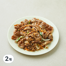 더푸짐 한돈 양념 불고기, 2개, 600g