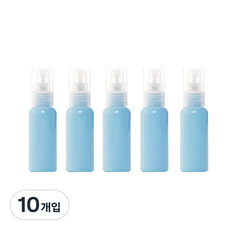 THE ZAKKA 單色迷你空瓶 50ml, 10入, 藍色