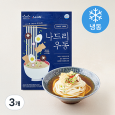 나드리 우동 2인분(냉동), 652g, 3개