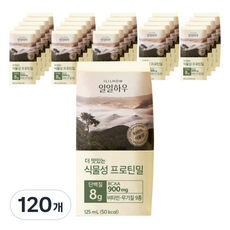 일일하우 더 맛있는 식물성 프로틴밀, 120개, 125ml