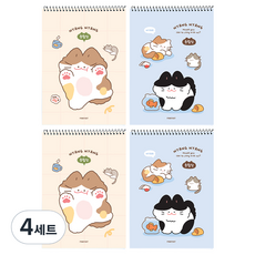 PINKFOOT 喵喵綜合筆記本第2彈 2款 x 2入組, 4套, 混色