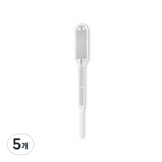 울커버 정밀 계량용 플라스틱 일회용 스포이드 100p, 5개, 1ml