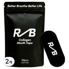 Rise Breath 膠原蛋白防張嘴口用貼 30入, 2個