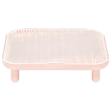 Mango 高腳貓砂盆控砂台, 1個, 粉色