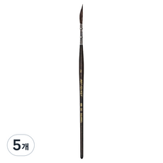 아트시크릿 수채화붓 몹브러쉬 어반스케치갈필 청솔모모 688SQ DS, 5개, 2호
