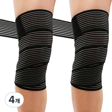 앙멧 다용도 압박 밴드 보호대 스트랩 블랙, 4개