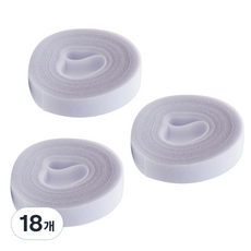 Geobiz 雙面魔鬼氈 2m, 18個, 白色